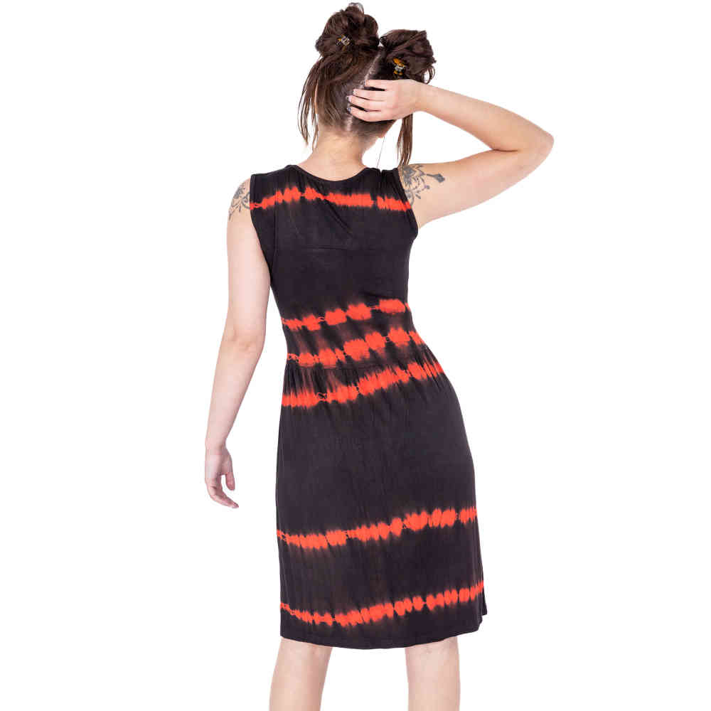 Innocent Lifestyle - Ione Robe courte - Noir/Rouge